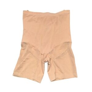 HONEYLOVE Superpower Short Womens 3X Nude Beige Shapewear All Over Sculpt